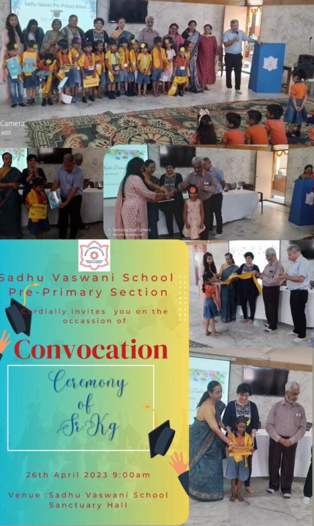 Reunion Convocation Program CONVOCATION PROGRAM – Sadhu Vaswani Mission